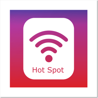 Wi-fi Hot Spot Posters and Art